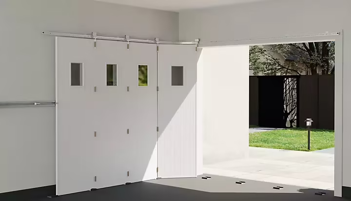 Porte de garage coulissante